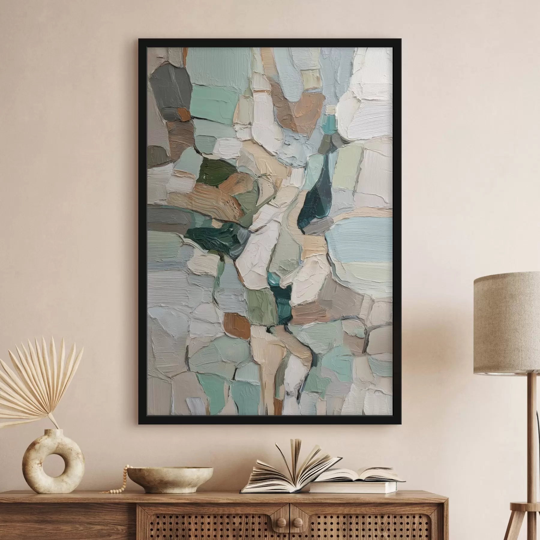 Wandbilder Strukturierte Striche f46371