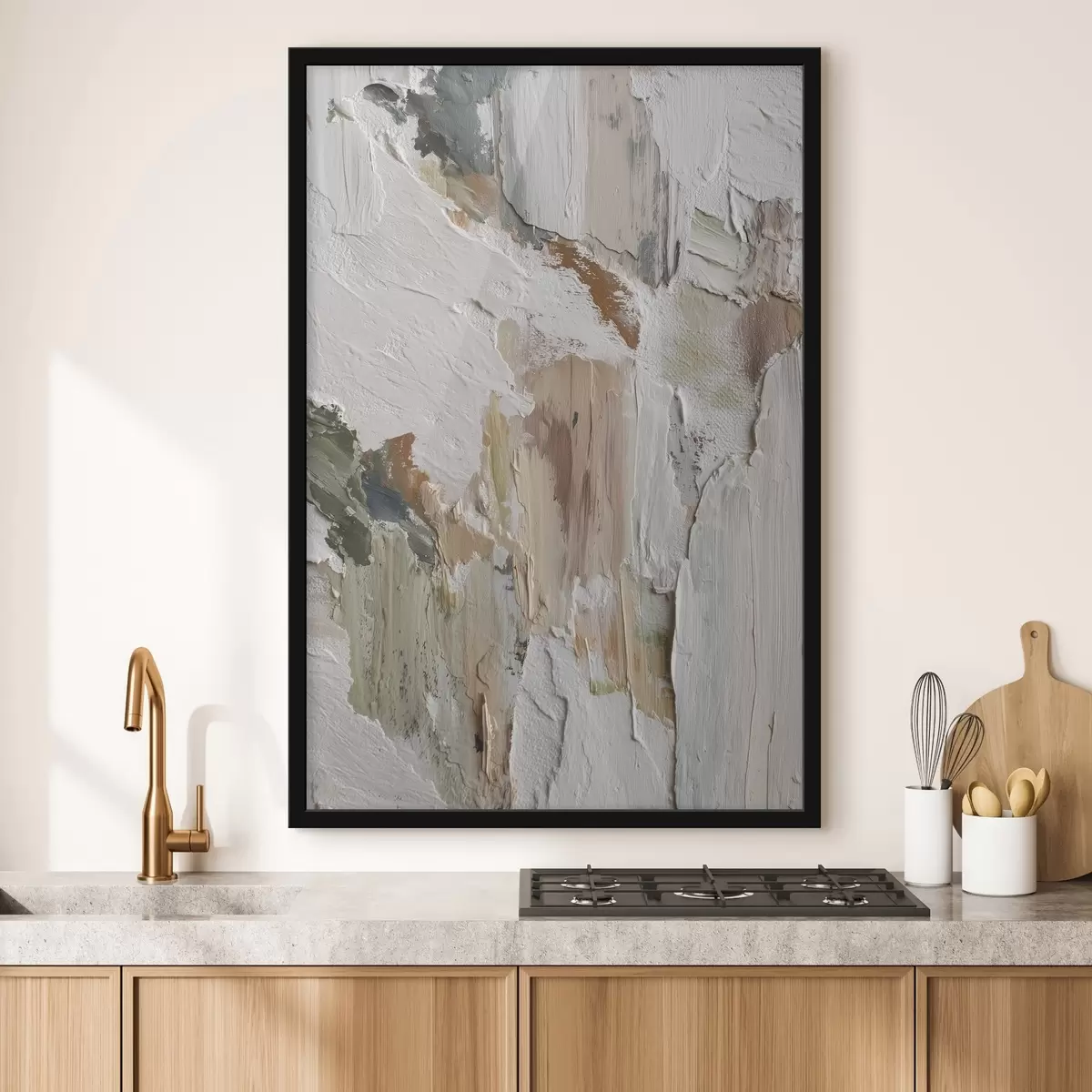 Poster Strukturierte Striche f46387