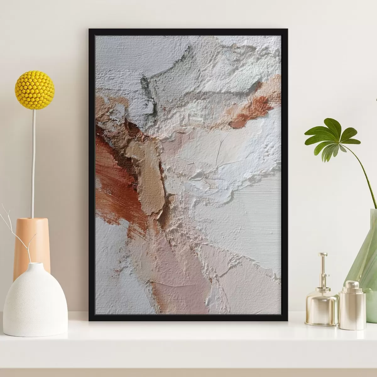 Poster Strukturierte Striche f46391