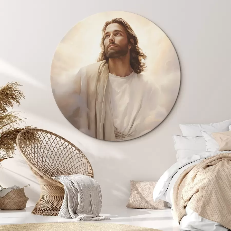 Wandbilder Jesus zwischen den Wolken r46445