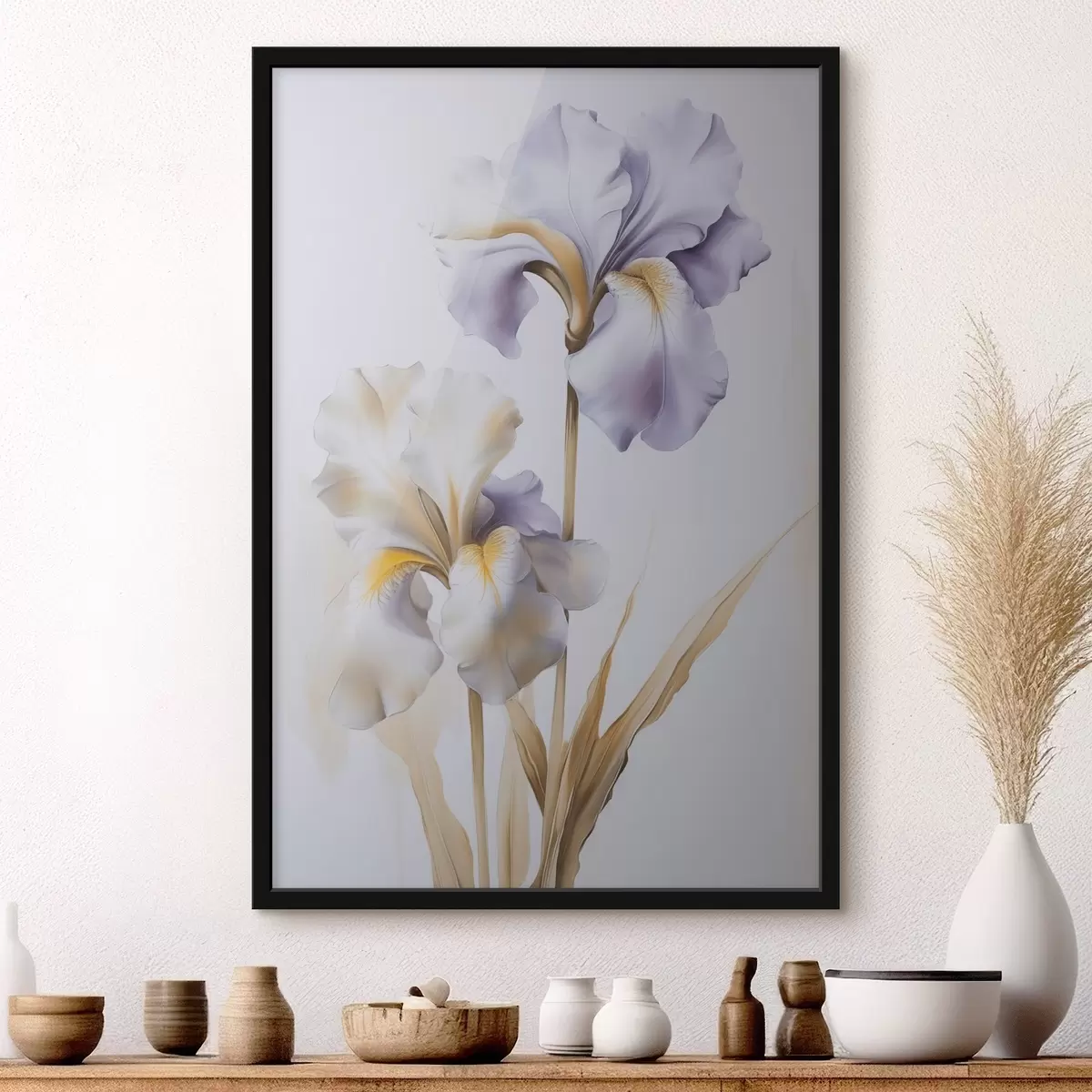 Poster Iris-Imitationsgemälde f46440