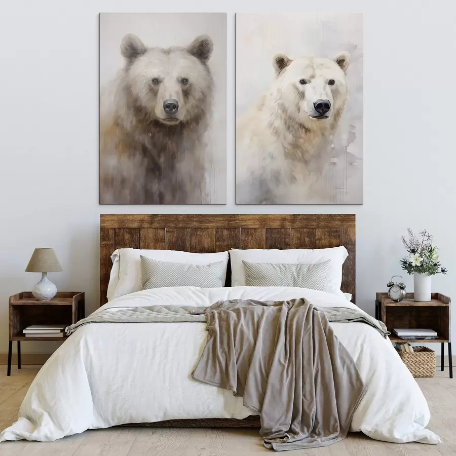 Wandbilder Bären m00935