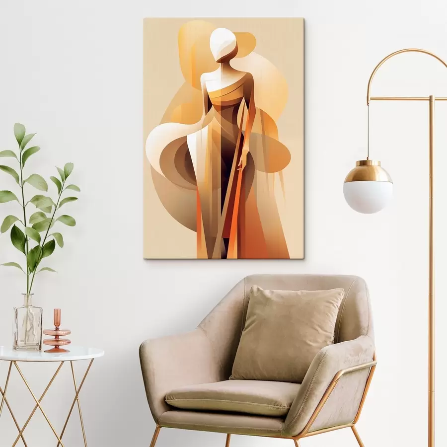 Wandbilder Abstrakte Silhouette s46357