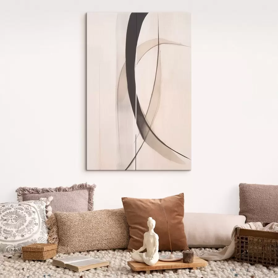 Wandbilder Elegante Kalligraphie. Abstraktion s46468