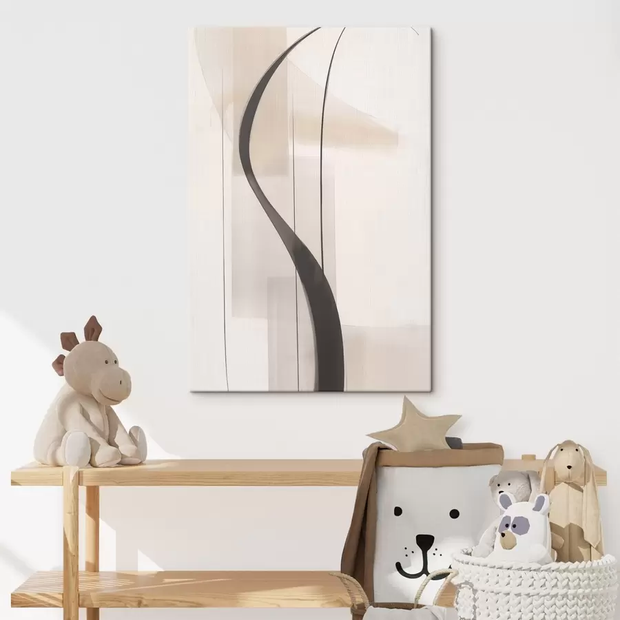 Wandbilder Elegante Kalligraphie. Abstraktion s46469