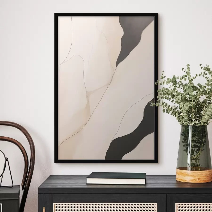 Fototapete Konturabstraktion f46470