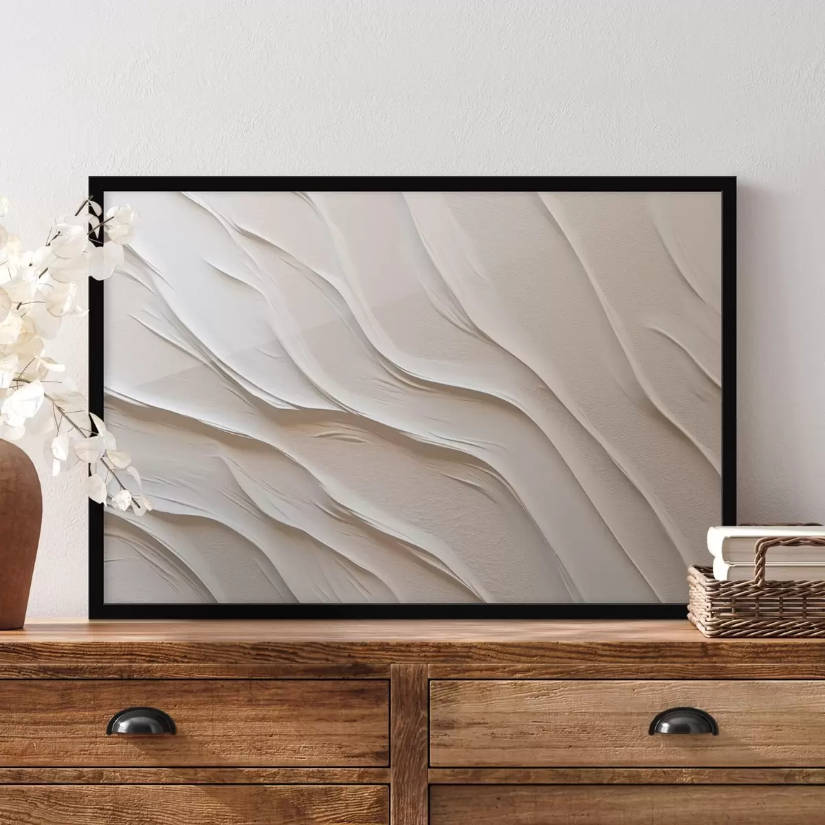 Poster Wellen, Abstraktion f46555