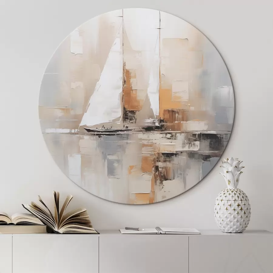 Wandbilder Segelboot-Abstraktion r46566