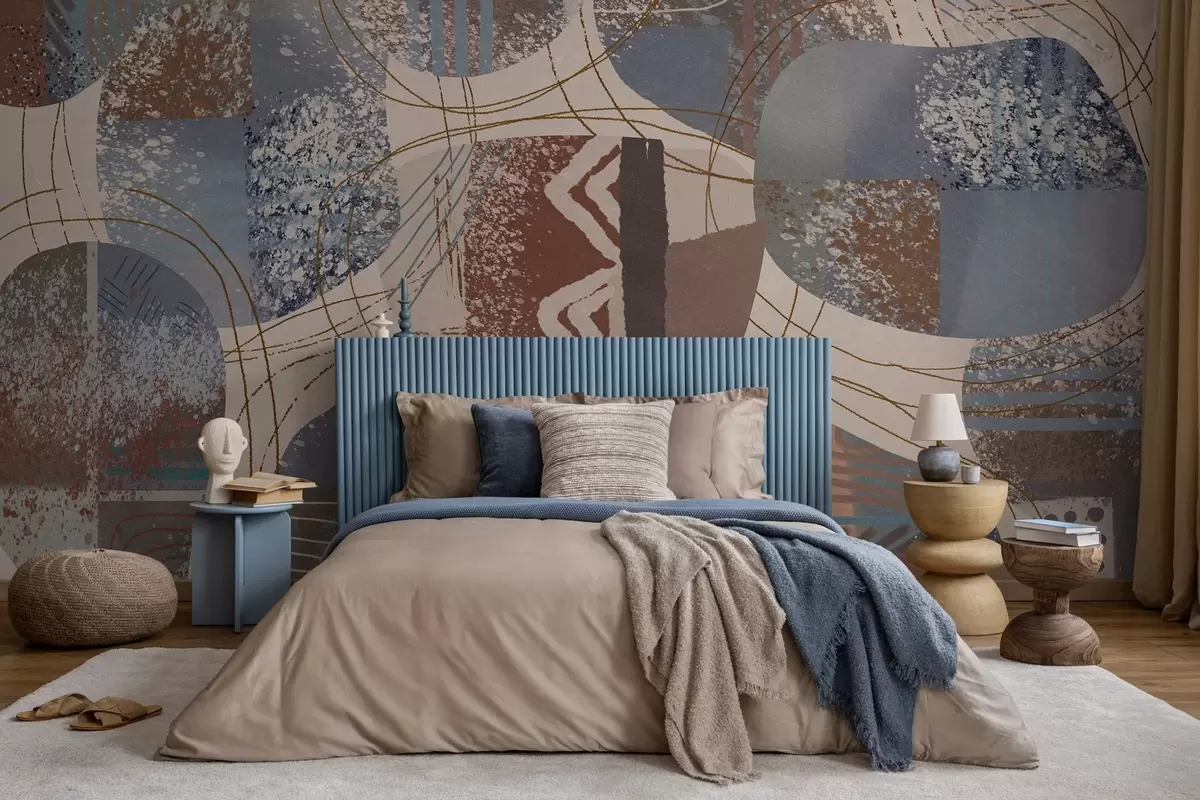 Fototapete zeitgenössische Abstraktion w04871