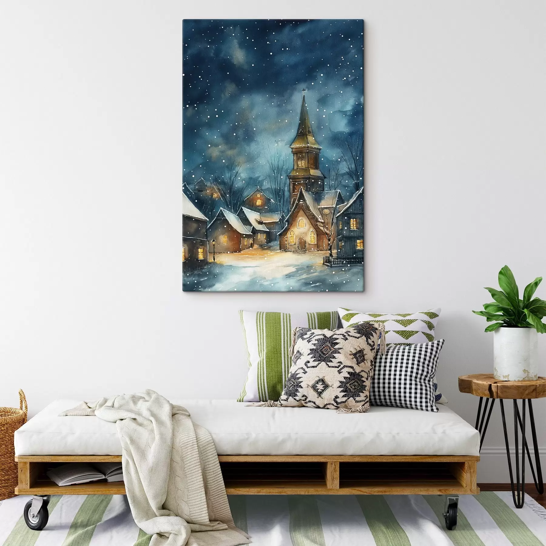 Wandbilder Winterstraße s46599