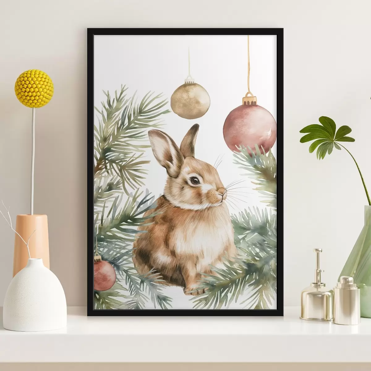 Poster Neujahrshase f46603