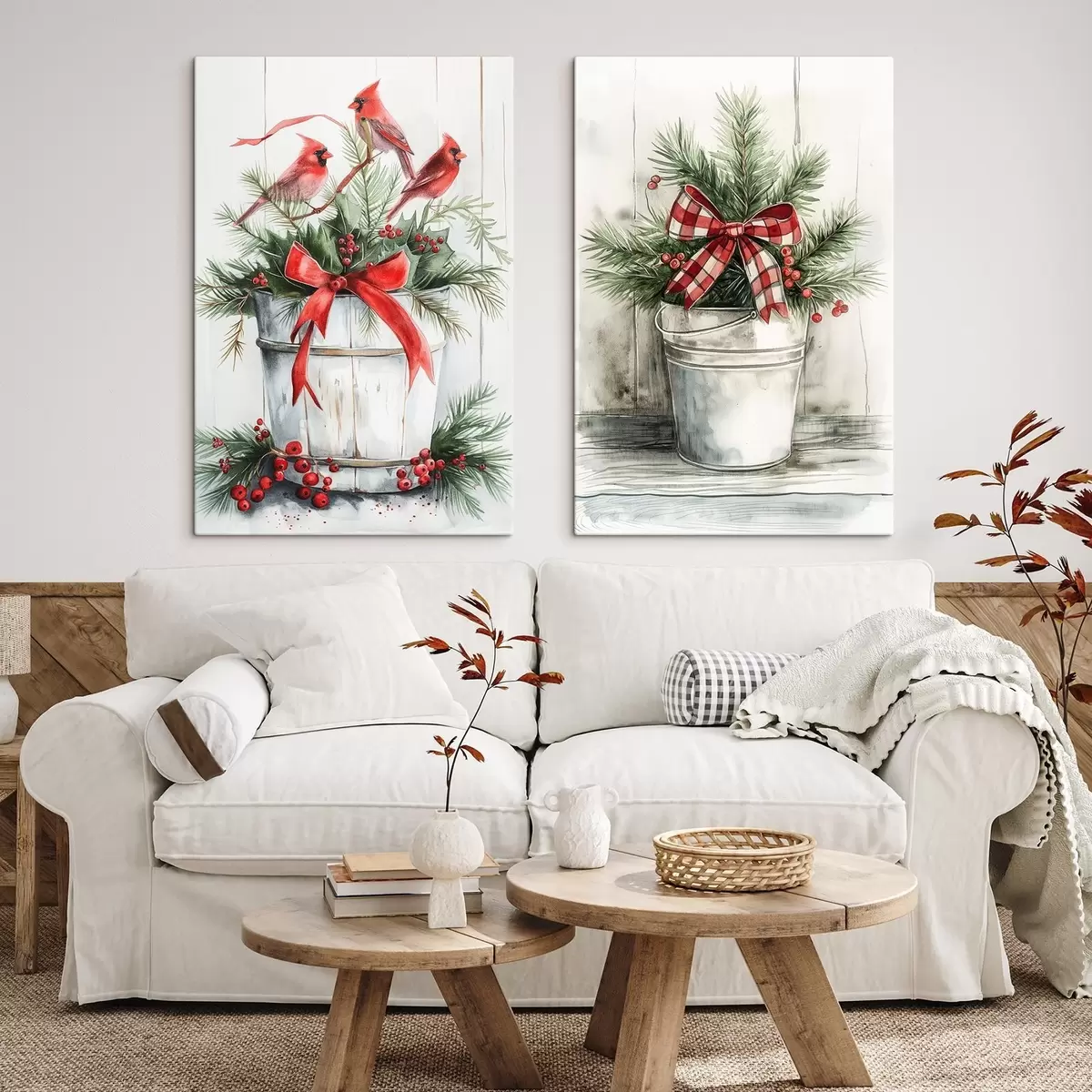 Wandbilder Weihnachtstöpfe m00959