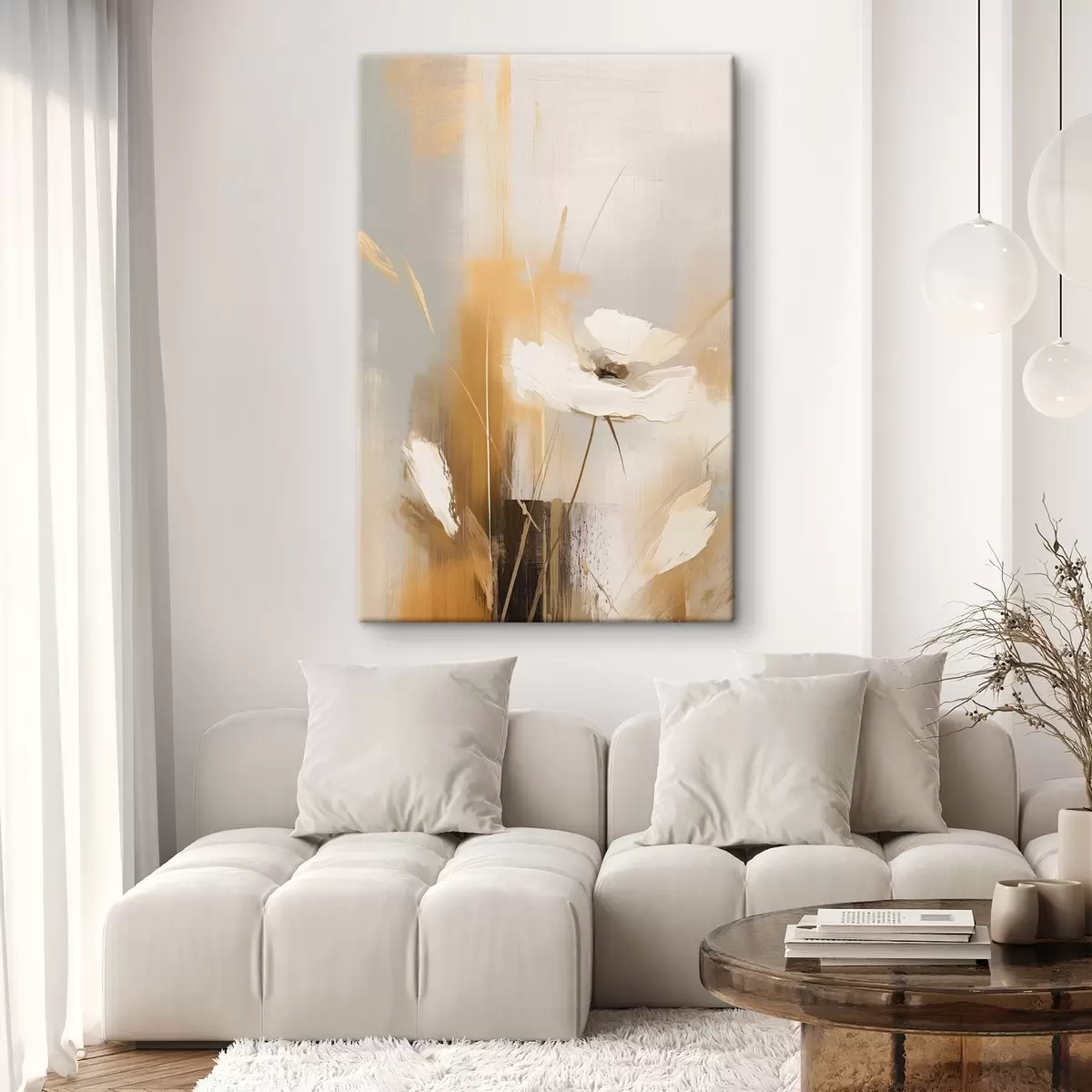 Wandbilder Abstrakte Wildblume s46453