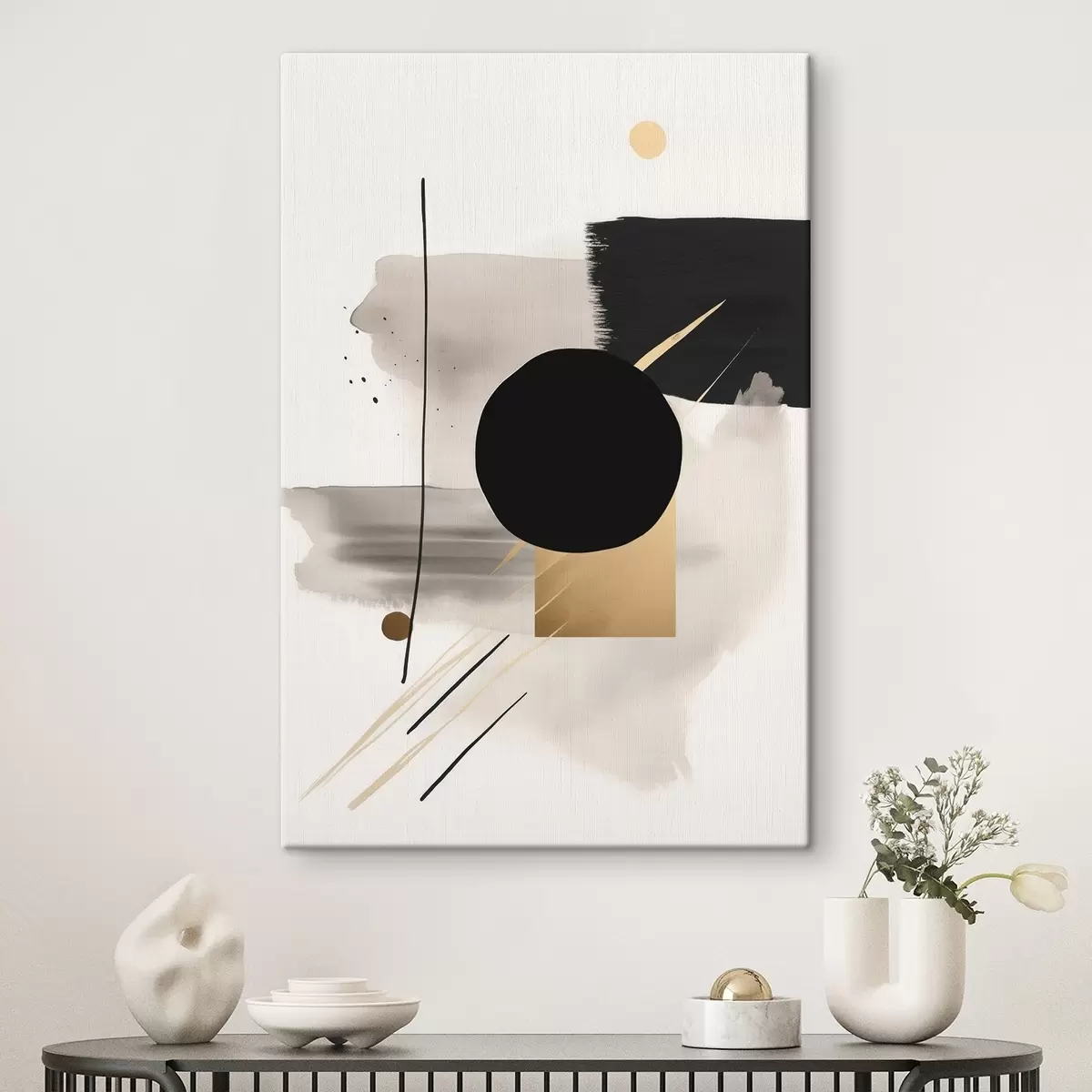 Wandbilder Abstraktionen mit Formen s46572