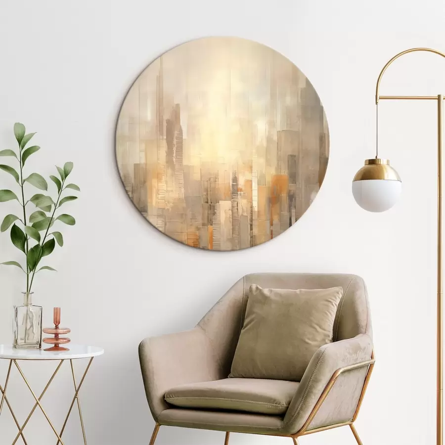 Wandbilder Abstraktes Stadtbild r46580