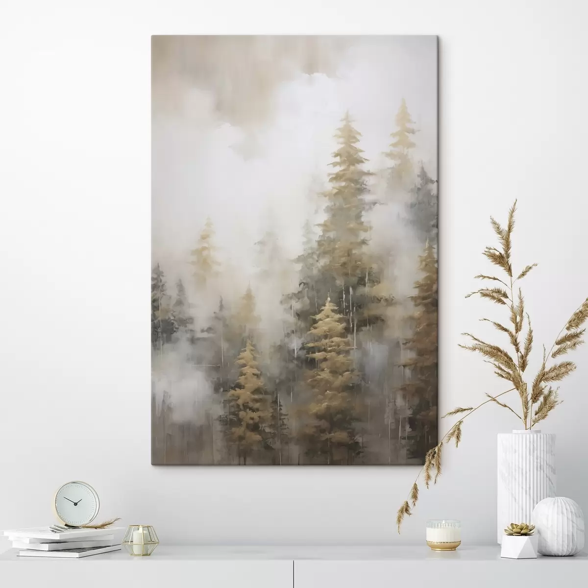 Wandbilder Waldimitation in der Malerei s46672