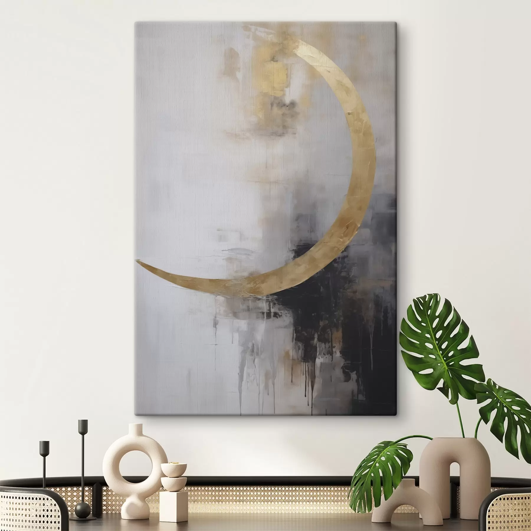 Wandbilder Abstraktion Nachahmung der Malerei s46675