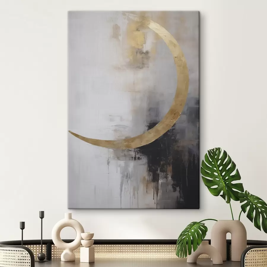 Wandbilder Abstraktion Nachahmung der Malerei s46675