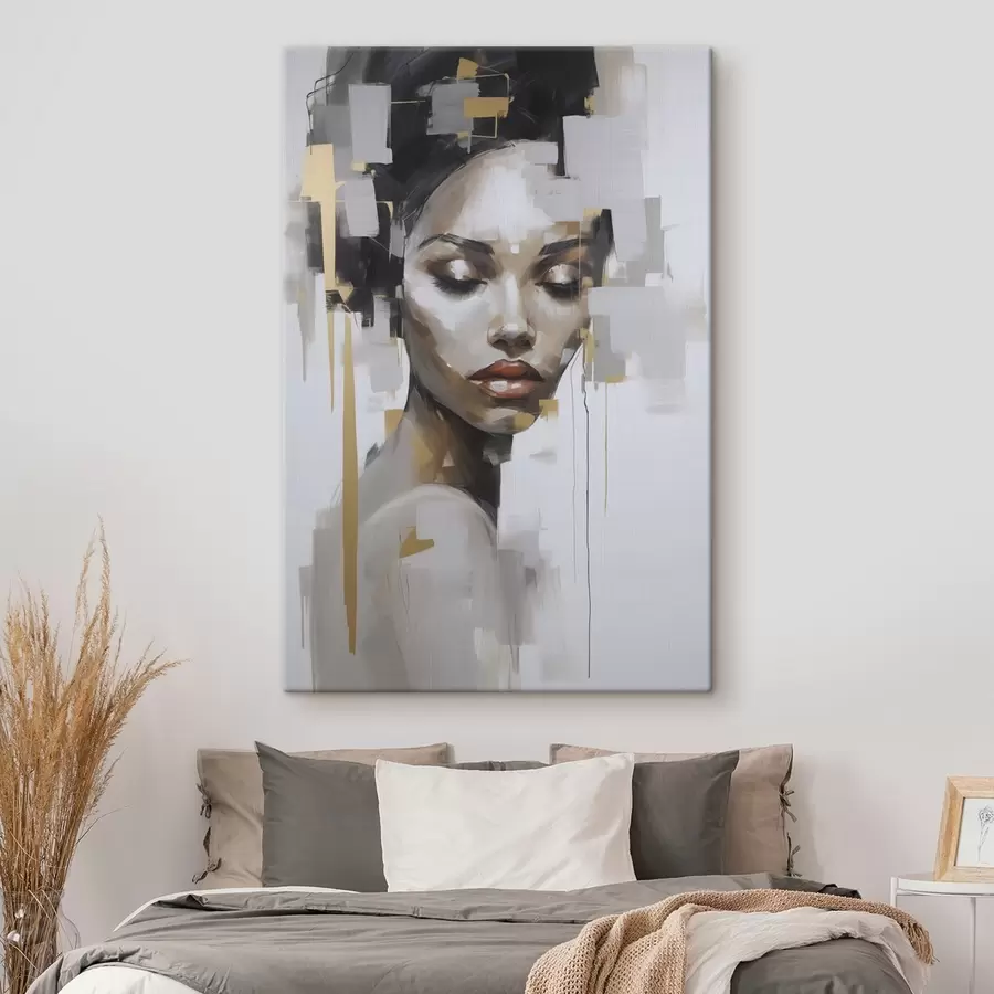 Wandbilder Abstraktes Porträt s46676