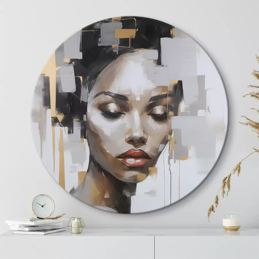Wandbilder Abstraktes Porträt r46676