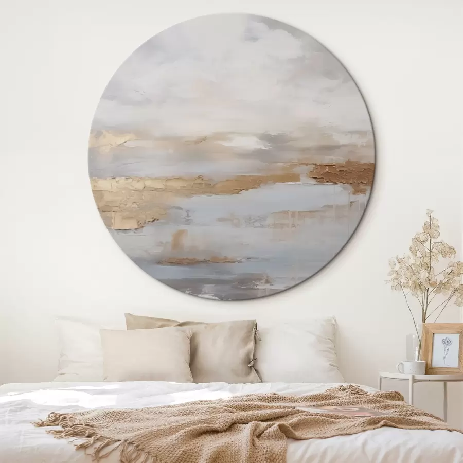 Wandbilder Abstrakte Komposition, Nachahmung der Malerei r46678