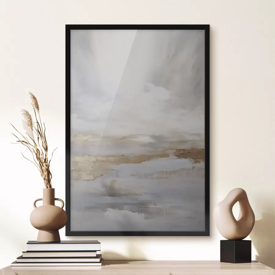 Fototapete Abstrakte Komposition, Nachahmung der Malerei f46678