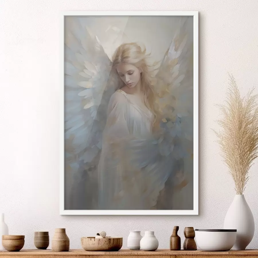 Fototapete Engel abstrakte Malerei Imitation f46682