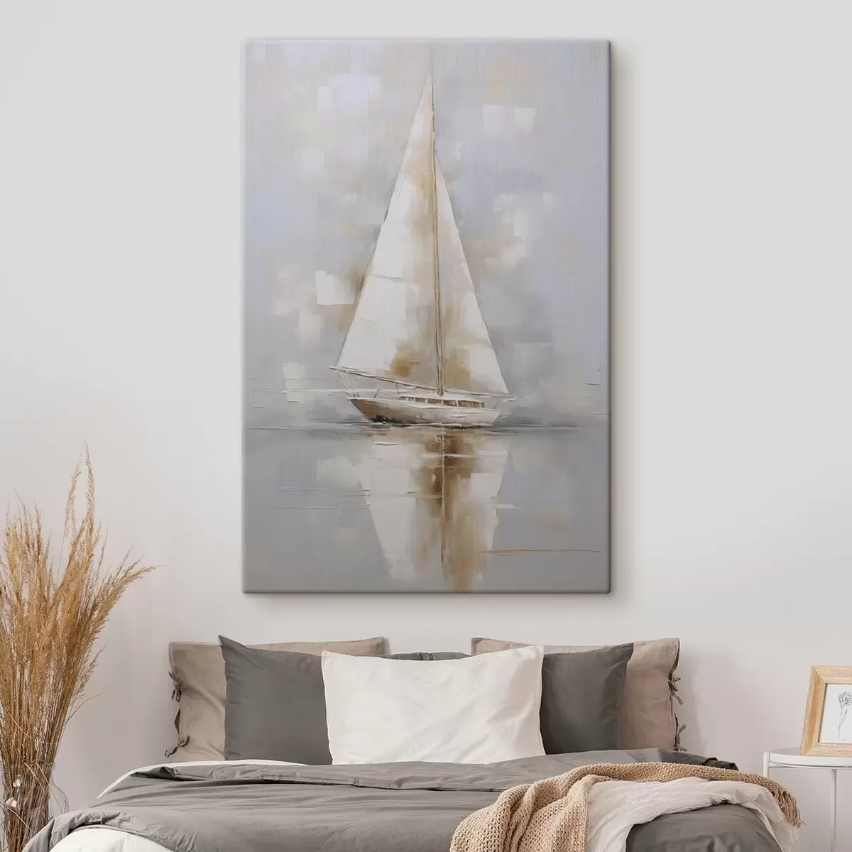 Wandbilder Segelboot-Imitationsgemälde s46677