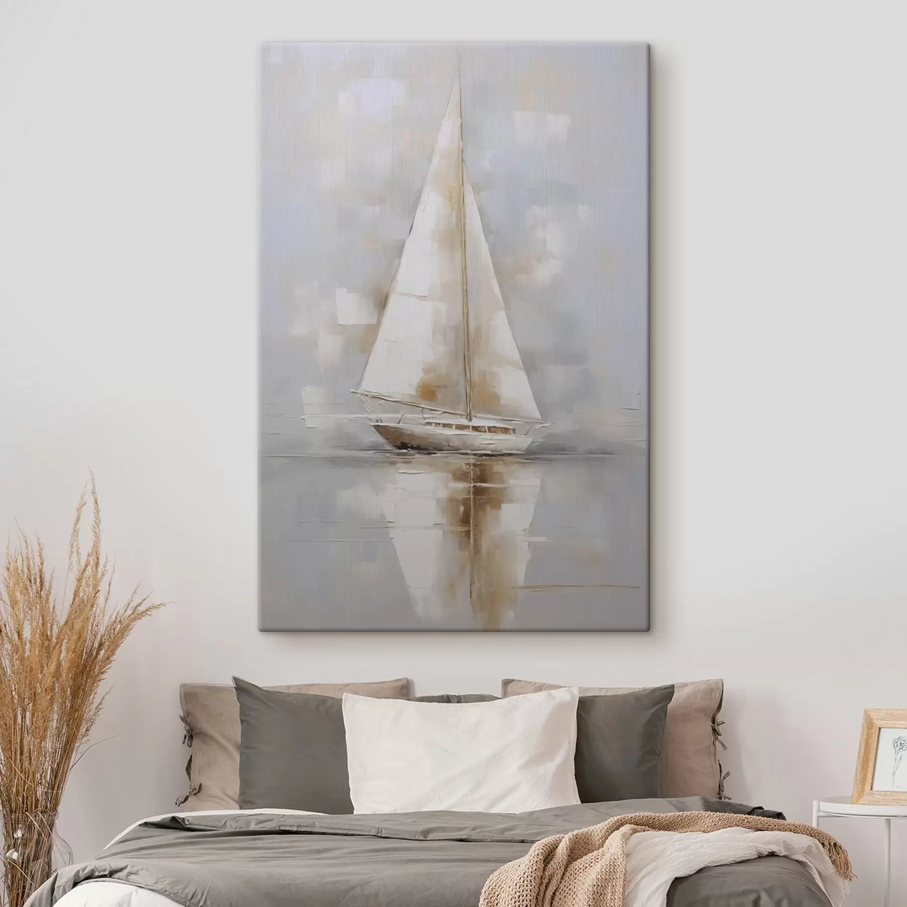 Wandbilder Segelboot-Imitationsgemälde s46677