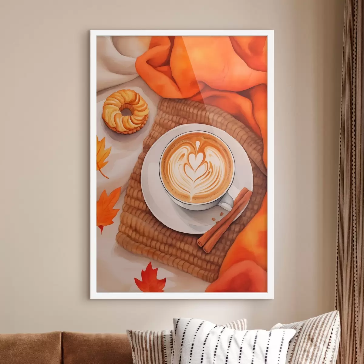 Poster Herbst-Latte f46623
