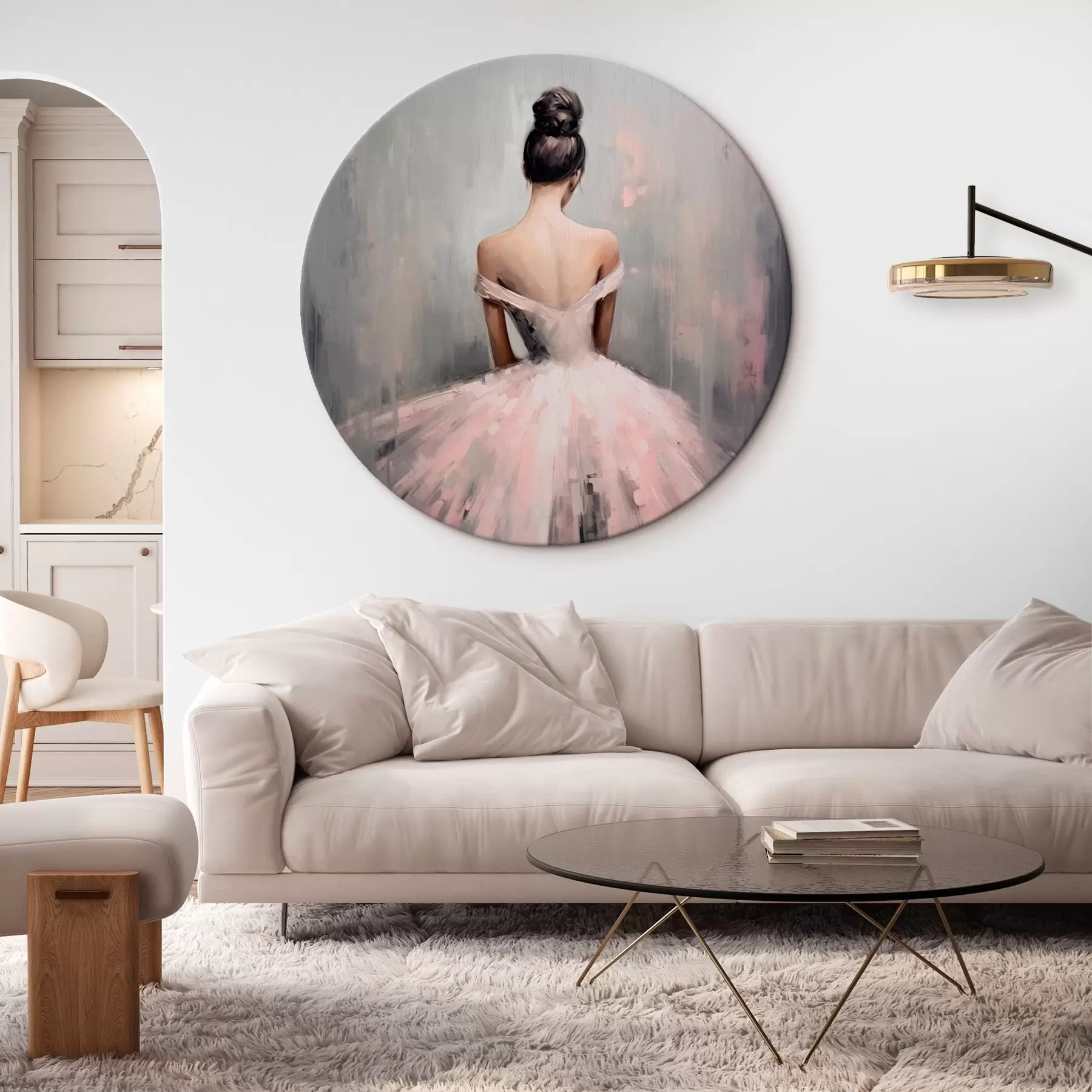 Wandbilder Ballerina r46627