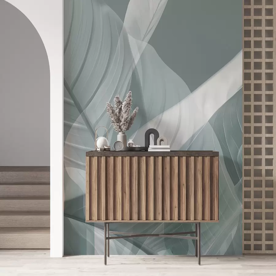 Fototapete Große Blätter w04901v1