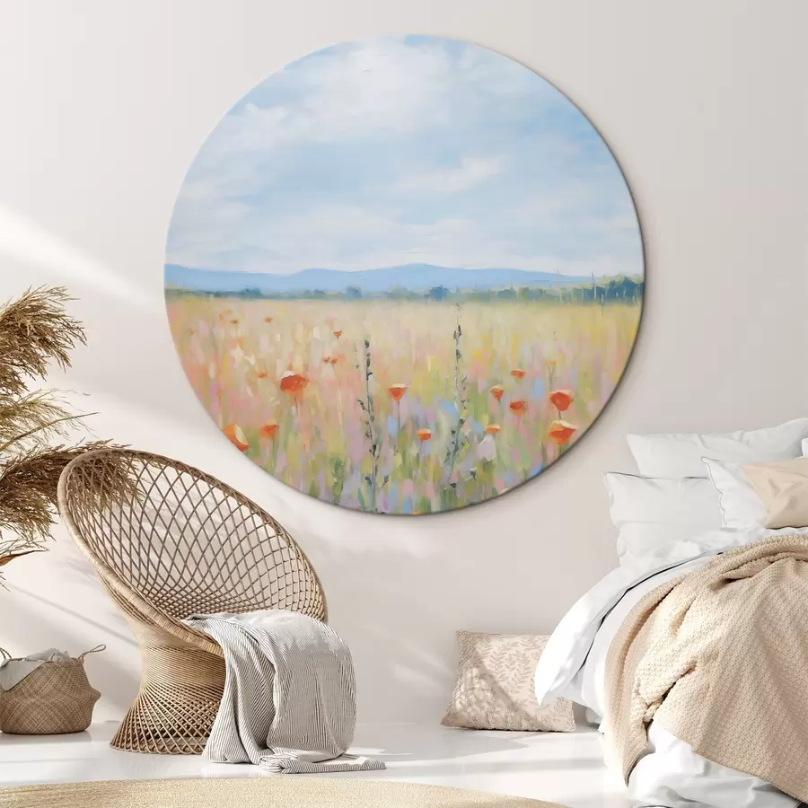 Wandbilder Feldimitationsmalerei r46715