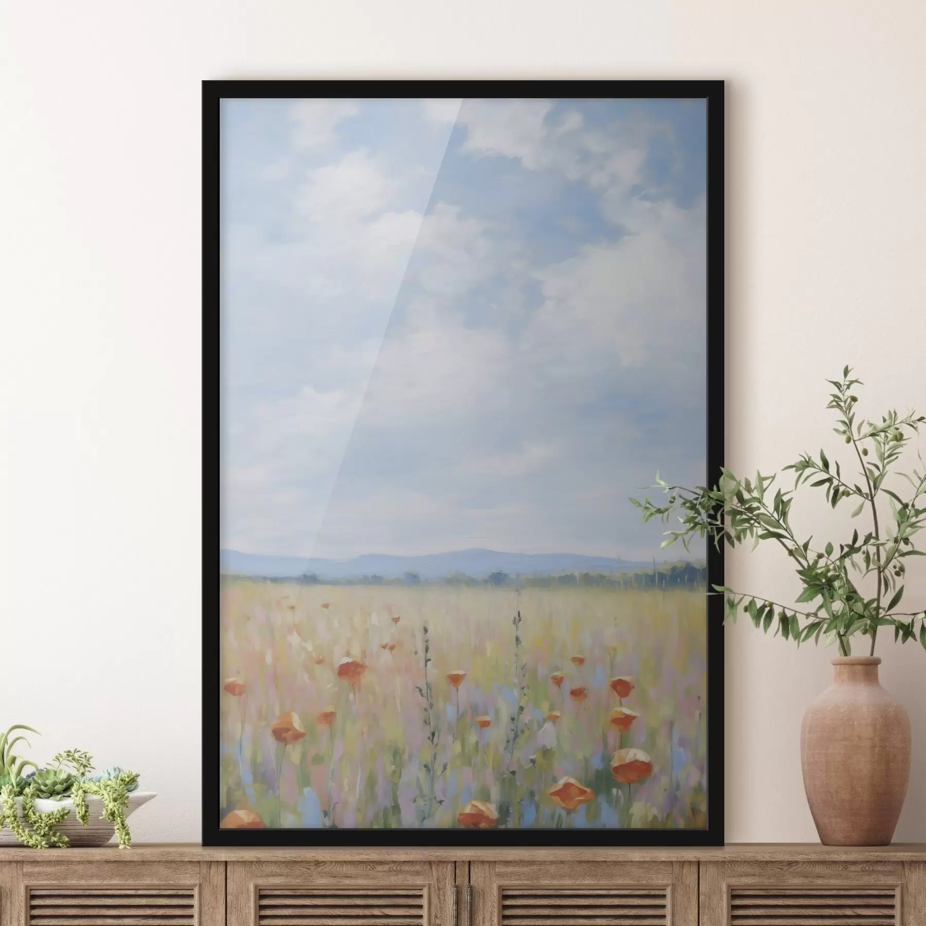 Fototapete Feldimitationsmalerei f46715