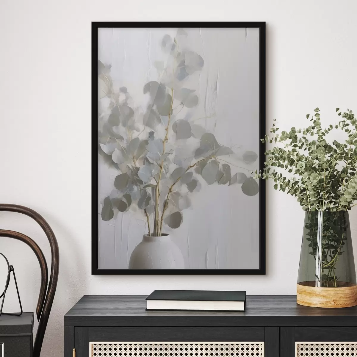 Poster Zweige in einer Vase – Imitationsgemälde f46719