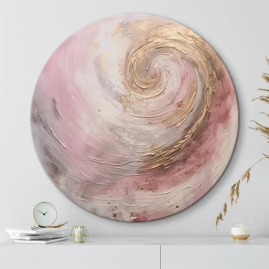 Wandbilder Abstrakter Wirbel, Gemäldeimitation r46745