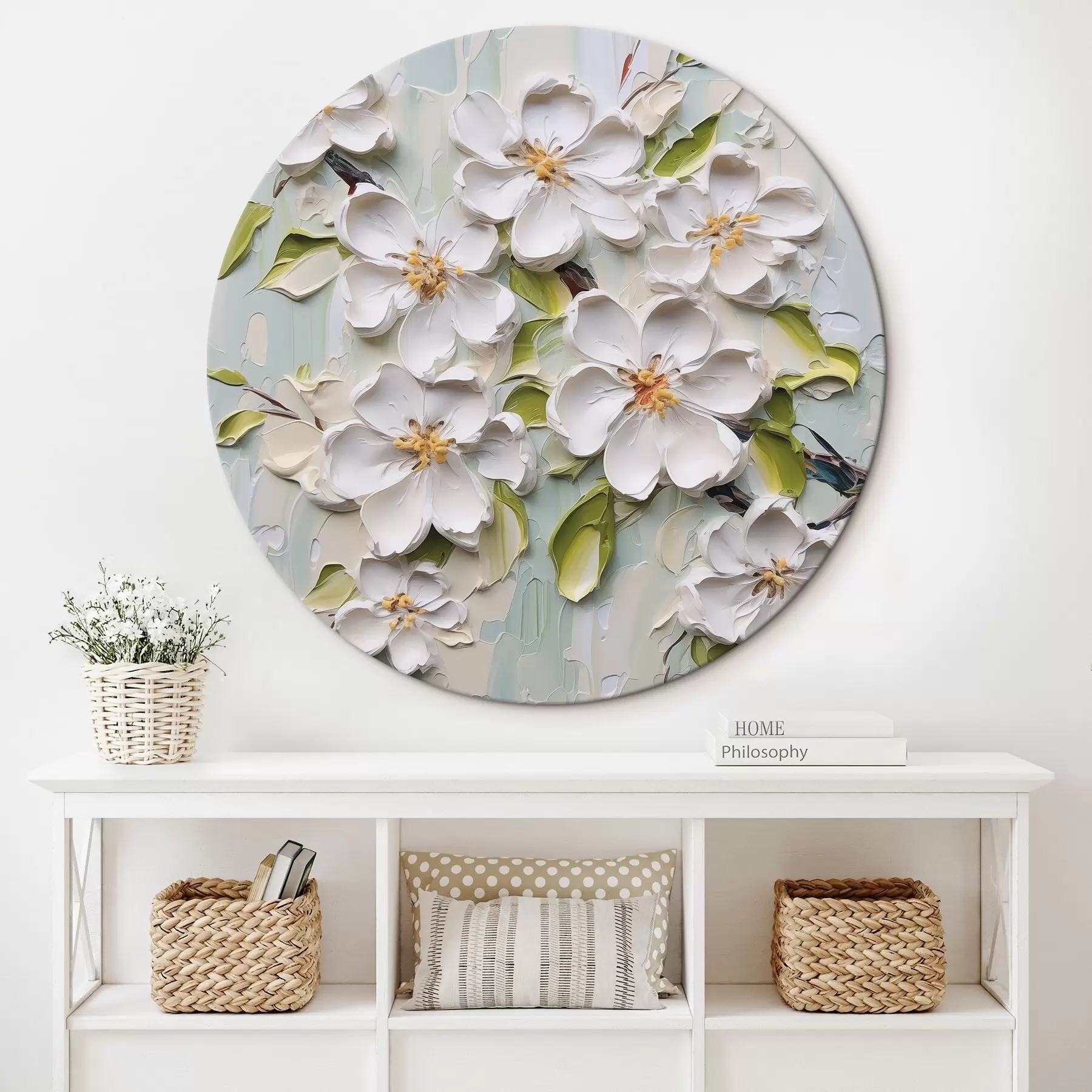 Wandbilder Blumen Nachahmung Malerei r46754