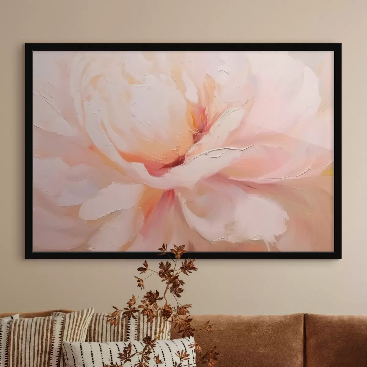 Poster Nahaufnahme einer rosa Blume f46723
