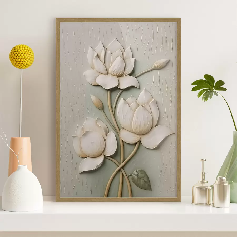 Fototapete Lotusblumen f46732