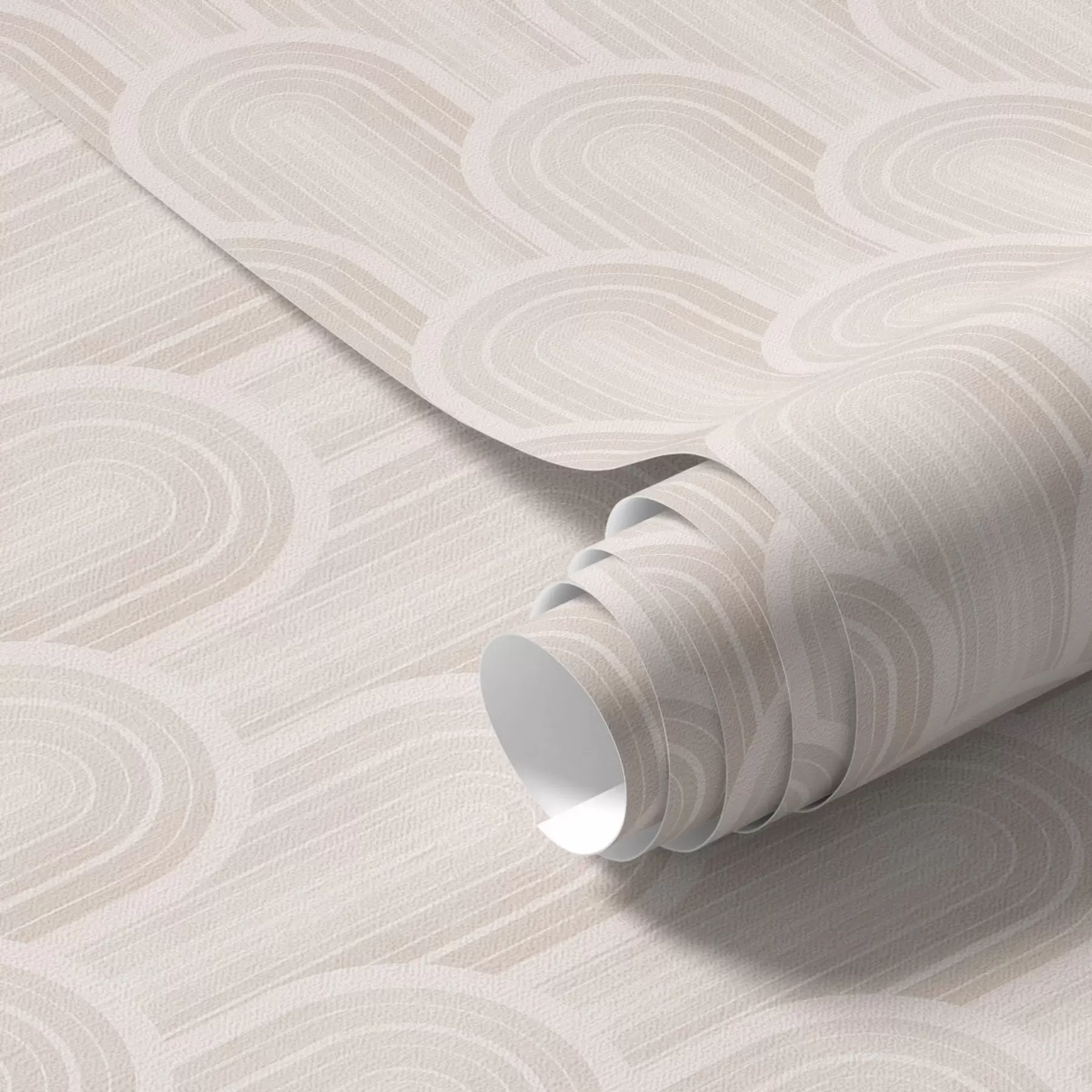 Fototapete Kleine Bogenmodule in warmen Creme-Beigetönen a00924