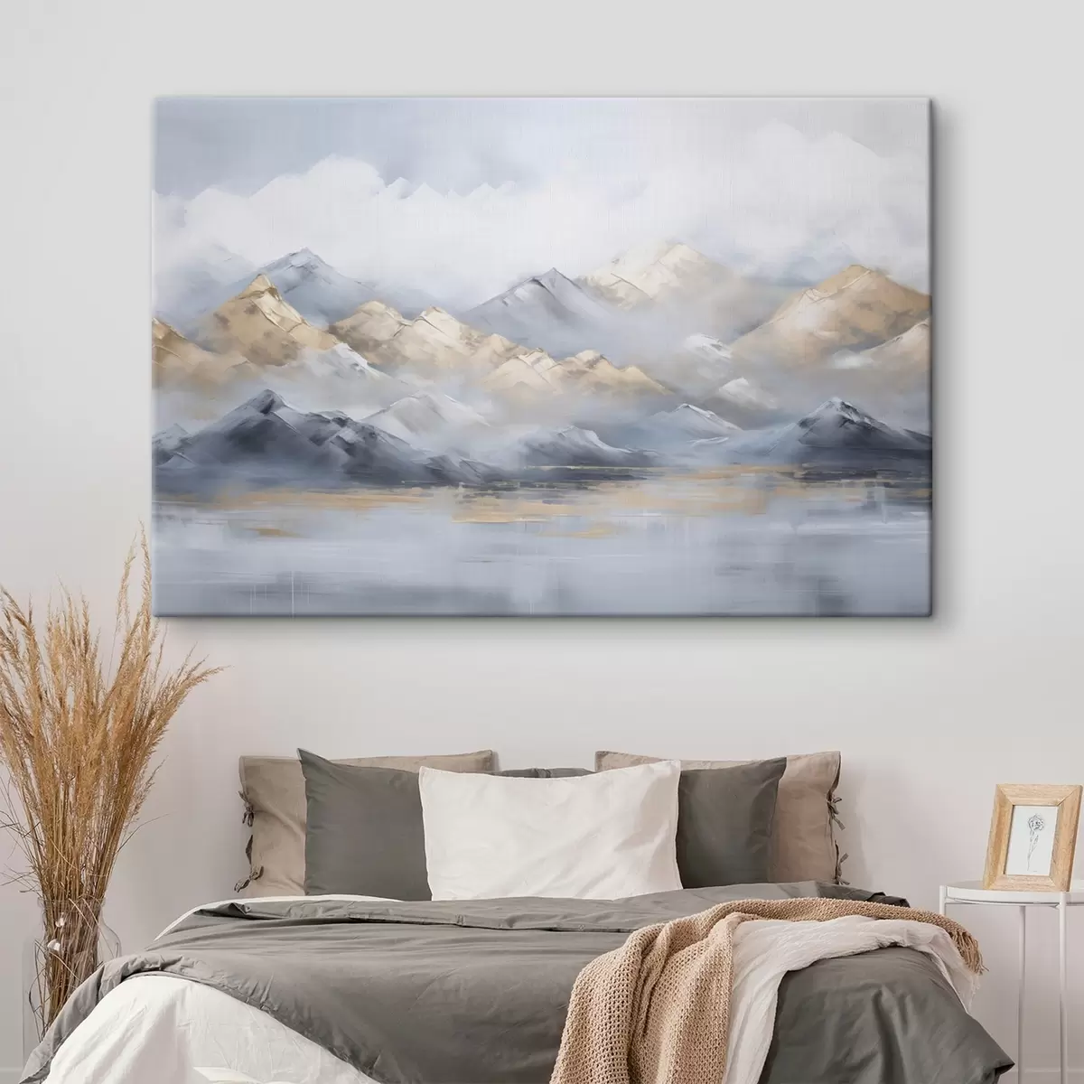 Wandbilder Berglandschaft Nachahmung der Malerei s46765