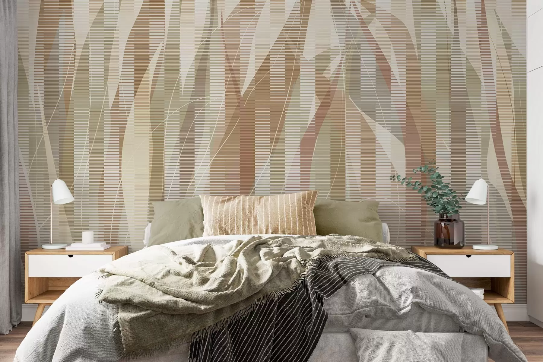 Fototapete Verflochtene Elemente w04945