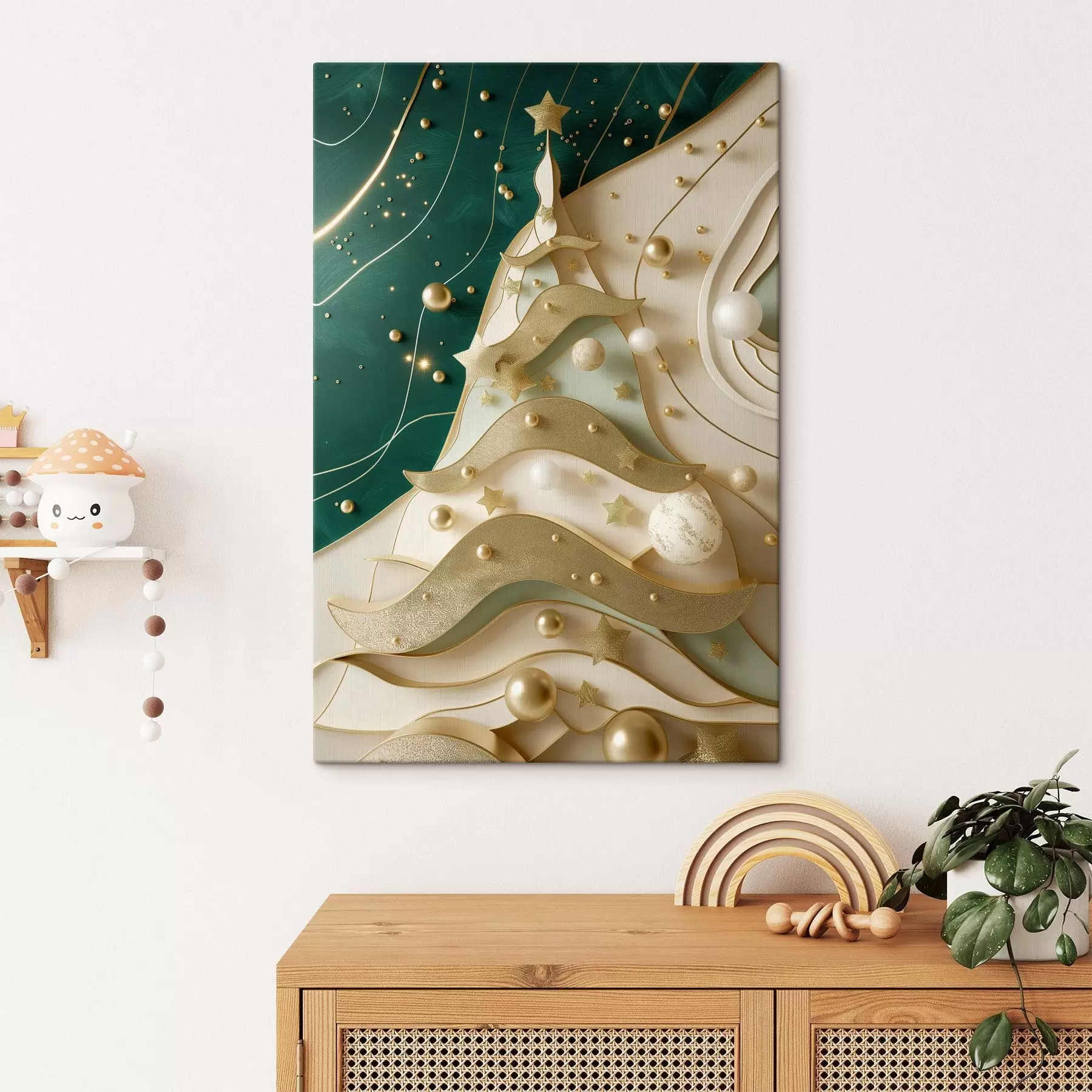 Wandbilder Weihnachtsbaum s46795