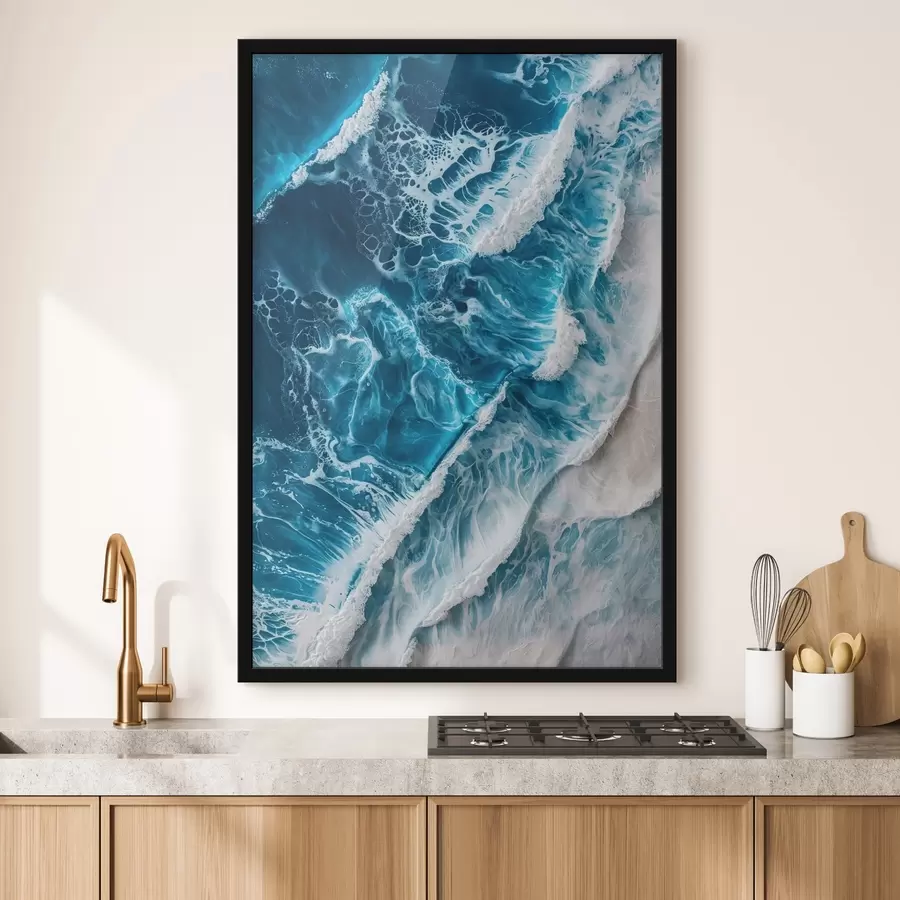 Fototapete Meereswellen f46793