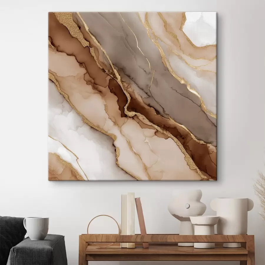 Wandbilder Strukturiertes Steinmotiv in künstlerischem Stil s46643