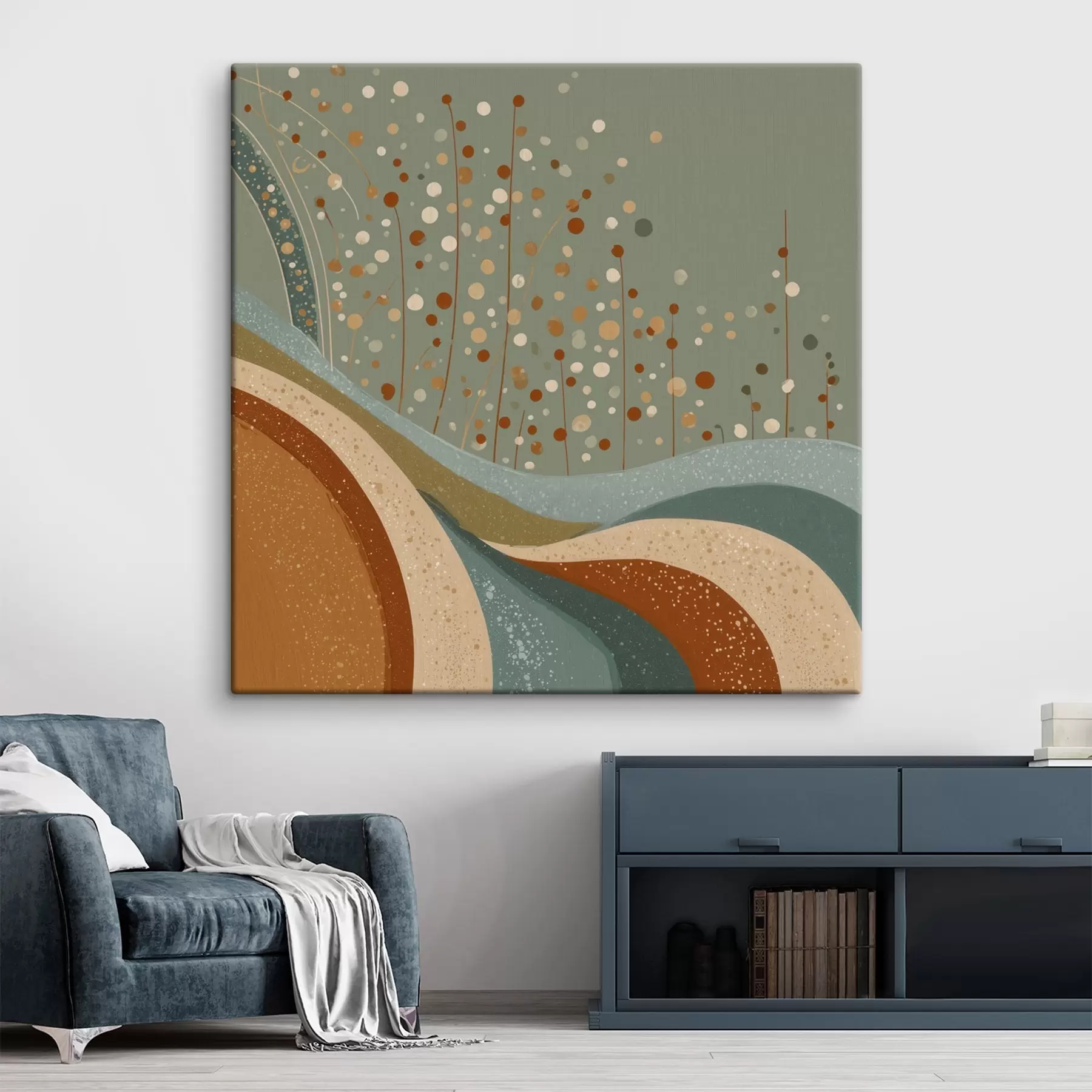 Wandbilder Komposition mit dekorativen kleinen Elementen s46653