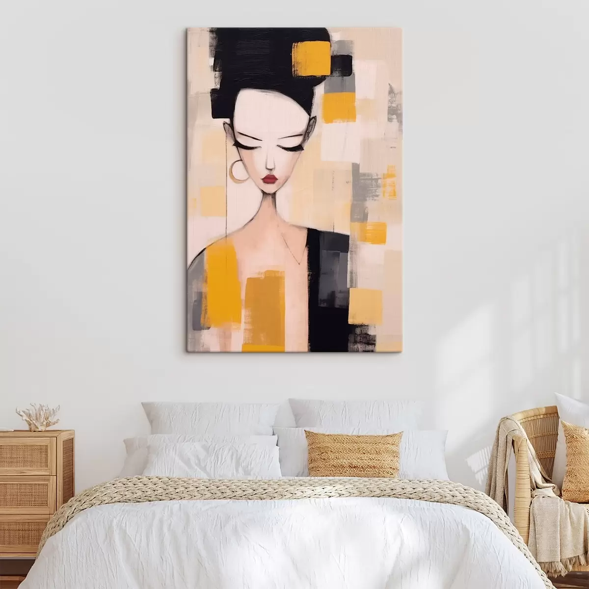 Wandbilder Kubistisches Porträt s46806