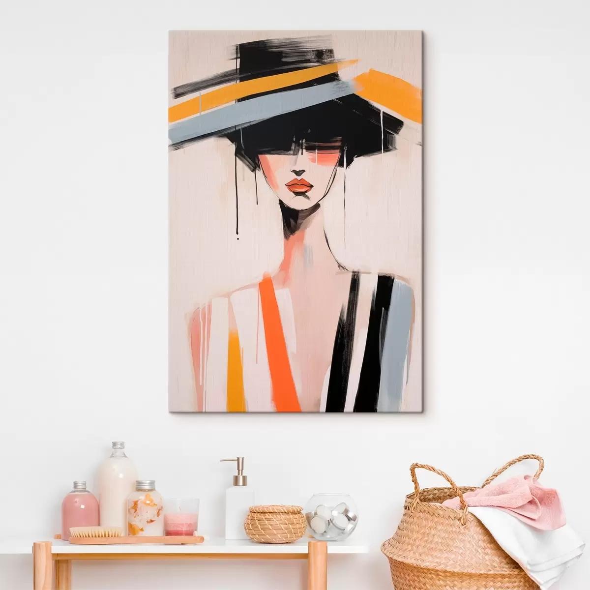 Wandbilder Kubistisches Porträt s46809