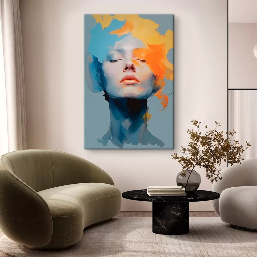 Wandbilder Mädchen in Farbe s46810