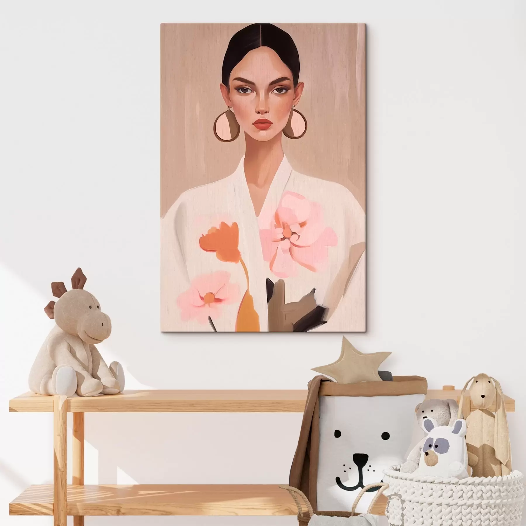 Wandbilder Porträt eines Mädchens s46815